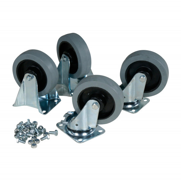 Massivgummi hjulsæt til tipcontainer