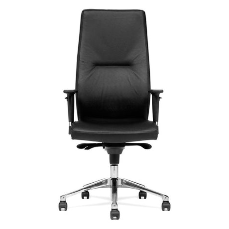 Kontorstol Nero HighBack, Sort skind