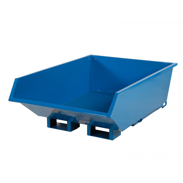Tipcontainer Low 550l 1500kg Blå