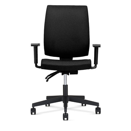 Kontorstol Taktik, Sort med armlæn