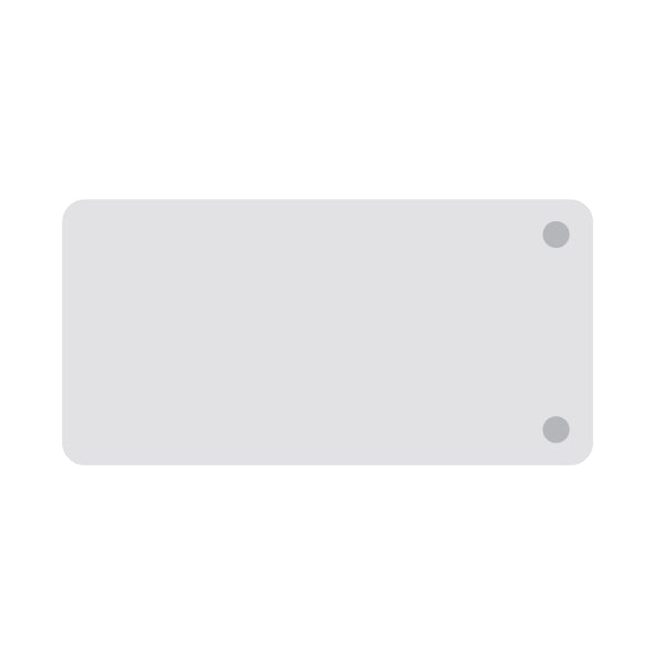 Skrivebord, tilbyg DNA Birk 1200x600 mm I-ben Alugrå