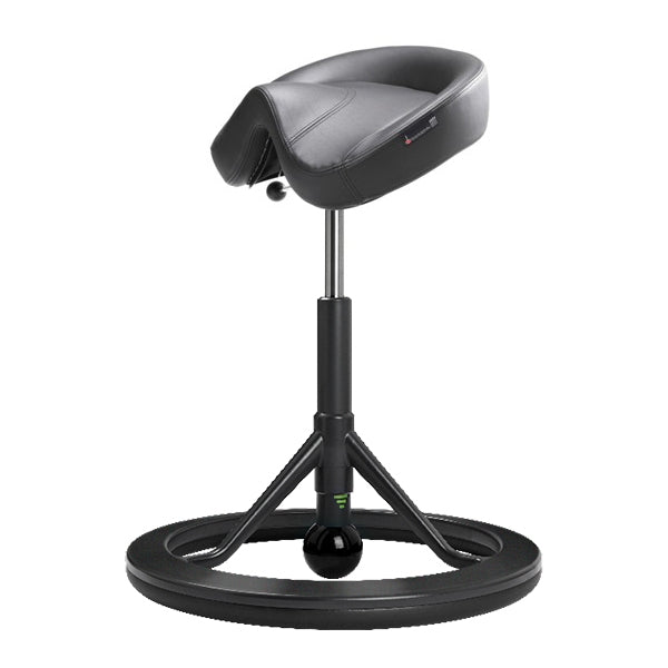 BackApp Smart Elmosoft læder med sort understel