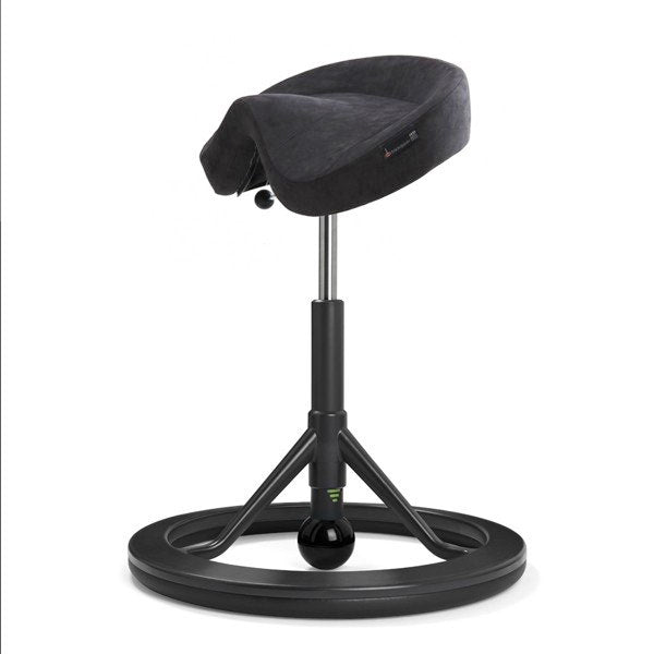 BackApp Smart Alcantara, antracit med sort understel