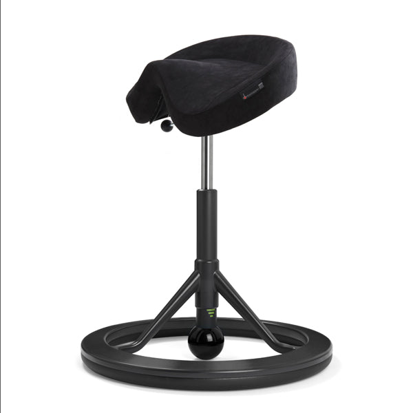 BackApp Smart Alcantara, sort med sort understel