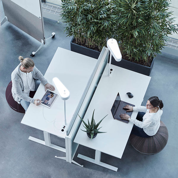 Bordlampe The Lightning Hvid