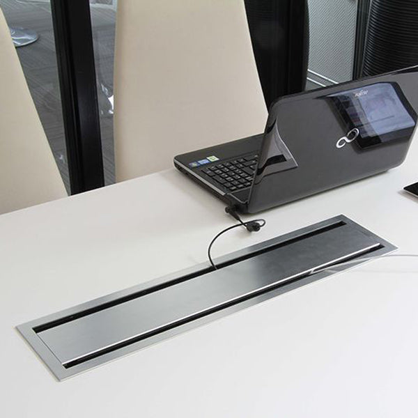 Strømskinne Bi-Box Stor Alugrå