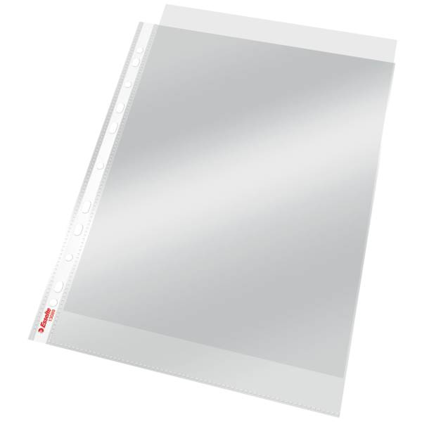 Lomme 40my PP glasklar A4 TÅ (100)