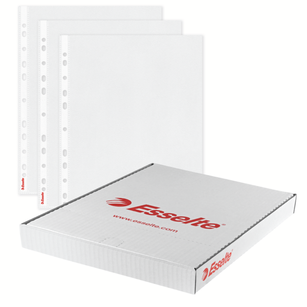 Lomme 40my PP glasklar A4 TÅ (100)