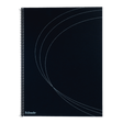 Spiralblok u/H A4 linieret 75 ark 75g