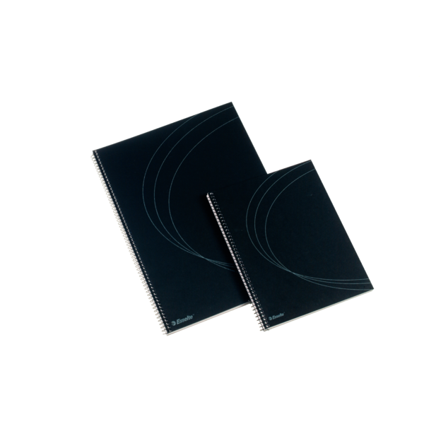 Spiralblok u/H A5 linieret 75 ark 75g