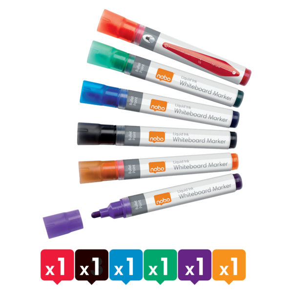 WB Marker LiquidInk rund 3mm ass (6)