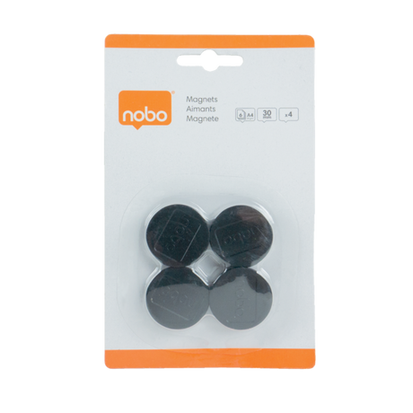 Magneter t/WB 30mm sort (4)