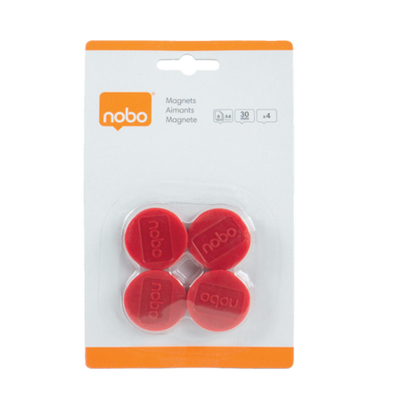 Magneter t/WB 30mm rød (4)