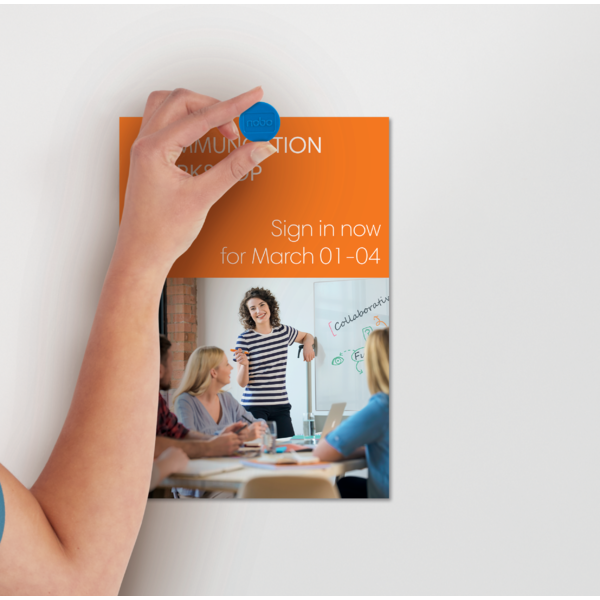 Magneter t/WB 38mm blå (4)