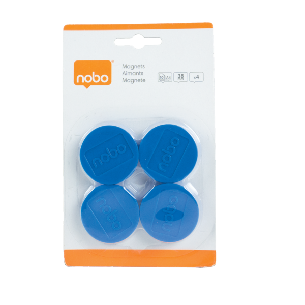 Magneter t/WB 38mm blå (4)