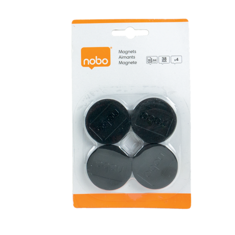 Magneter t/WB 38mm sort (4)