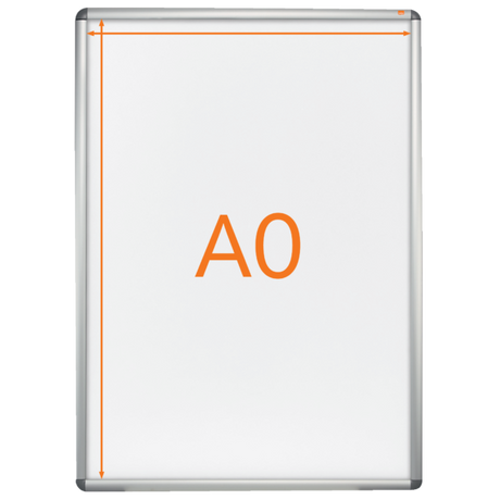 Skifteramme m/runde hjørner A0