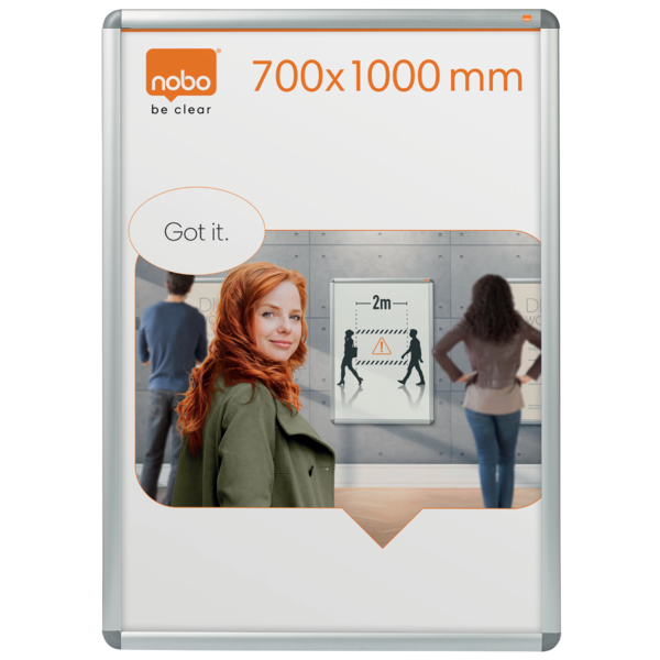 Skifteramme m/runde hjørner 70x100cm