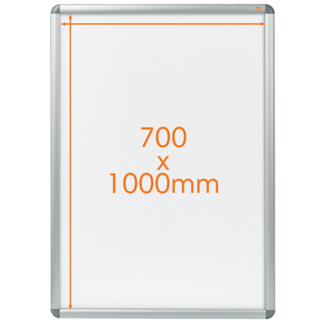 Skifteramme m/runde hjørner 70x100cm