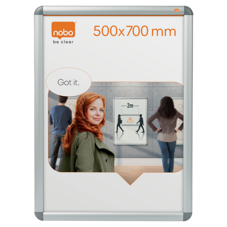 Skifteramme m/runde hjørner 70x50cm