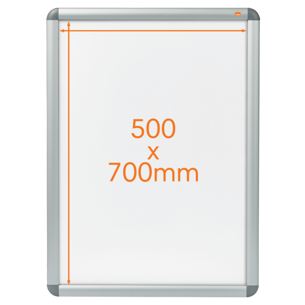 Skifteramme m/runde hjørner 70x50cm