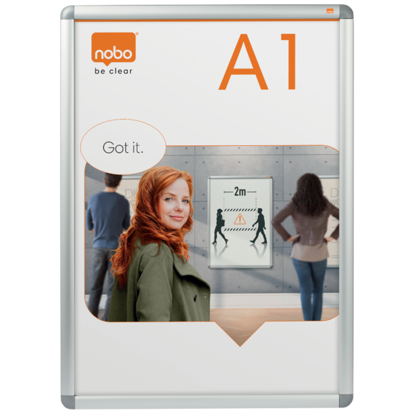 Skifteramme m/runde hjørner A1