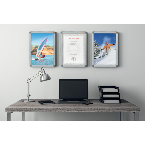 Skifteramme m/runde hjørner A2