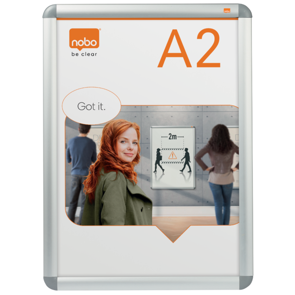 Skifteramme m/runde hjørner A2