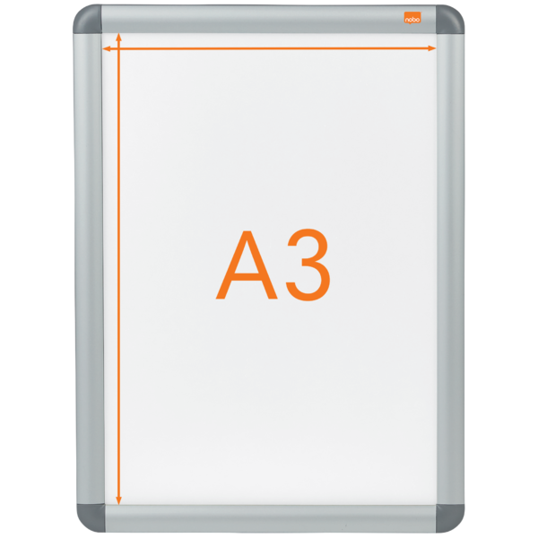 Skifteramme m/runde hjørner A3