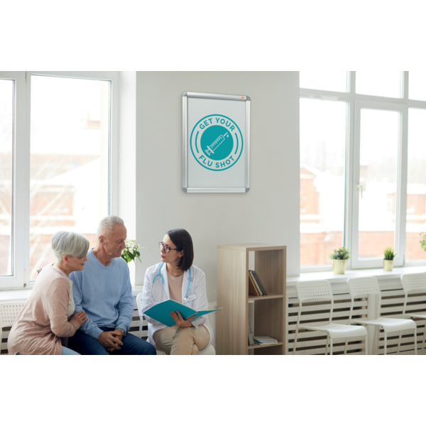 Skifteramme m/runde hjørner A4