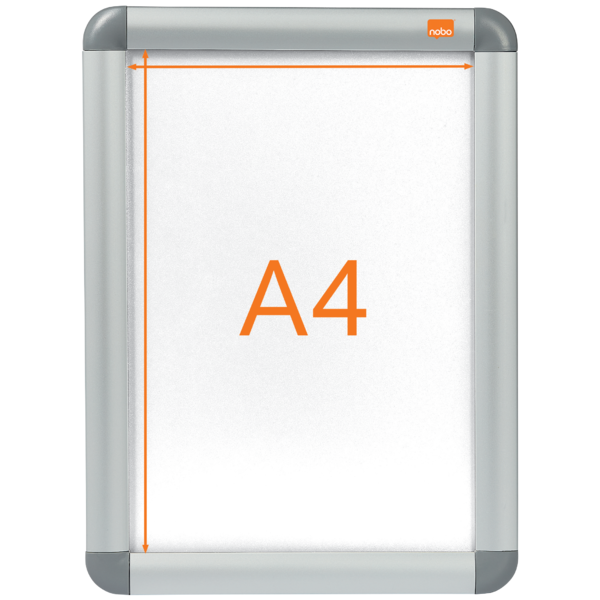 Skifteramme m/runde hjørner A4