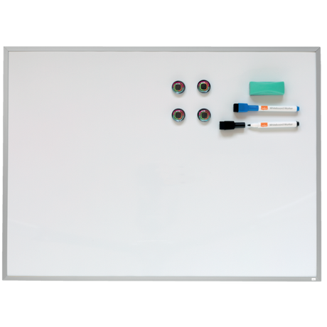 WB tavle magnetisk m/aluramme 58,5x43cm