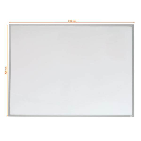 WB tavle magnetisk m/aluramme 58,5x43cm