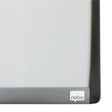 WB tavle m/buet ramme hvid 33,5x28cm
