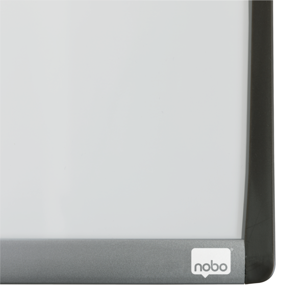 WB tavle m/buet ramme hvid 58,5x43cm