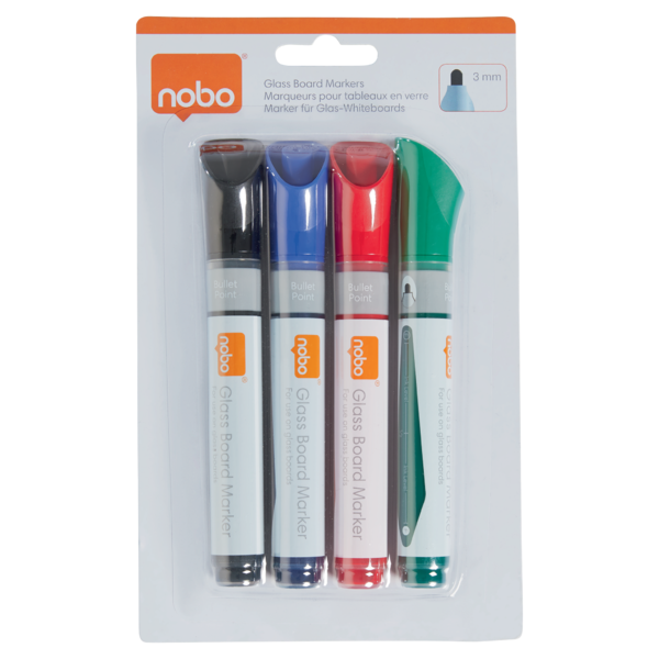 WB Marker t/glastavle rund 3mm ass (4)