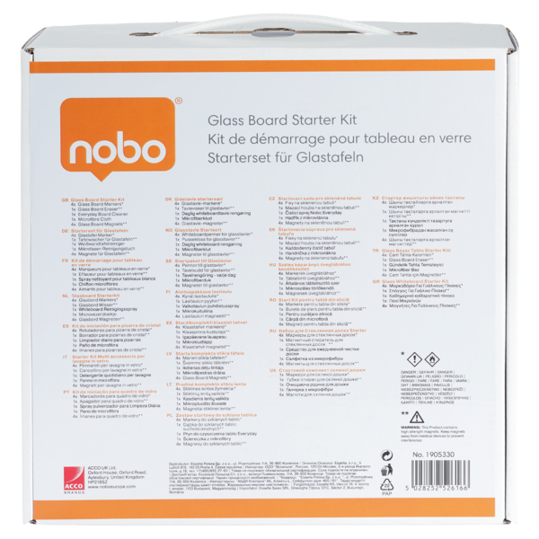 Starterkit t/glastavler