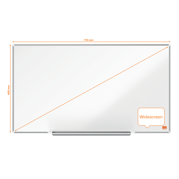 WB tavle Impression Pro lakeret stål 32'' widescreen