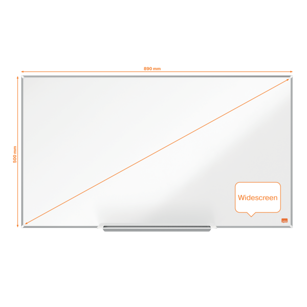 WB tavle Impression Pro lakeret stål 40'' widescreen