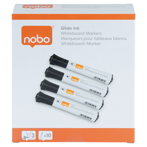 WB Marker Glide rund 2mm sort (10)