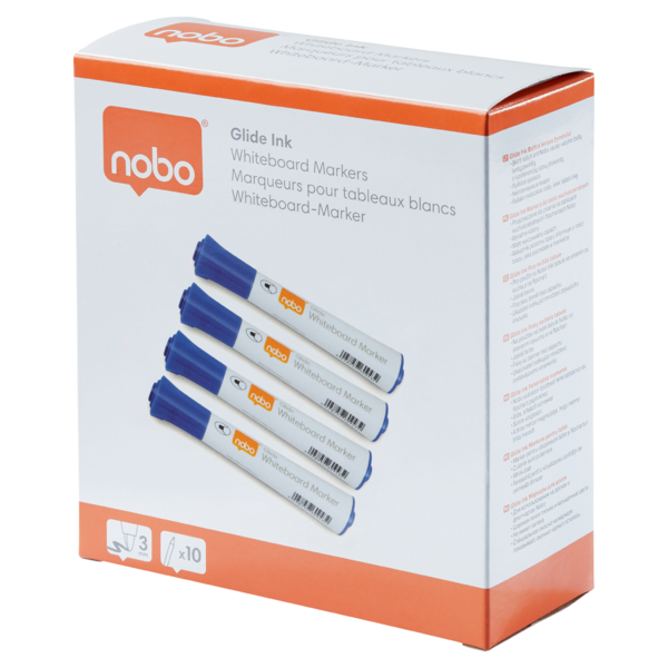 WB Marker Glide rund 2mm blå (10)