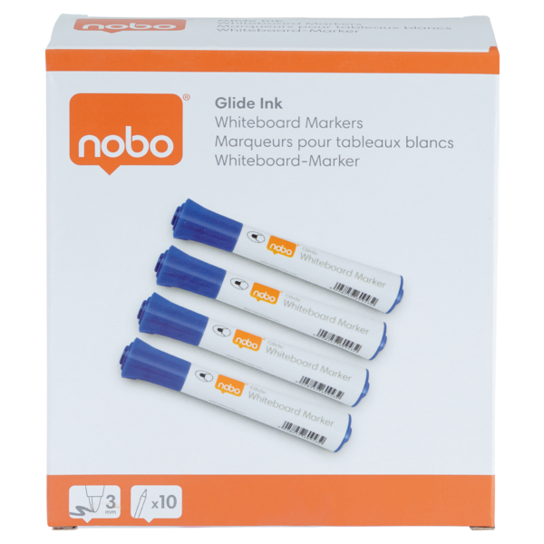 WB Marker Glide rund 2mm blå (10)