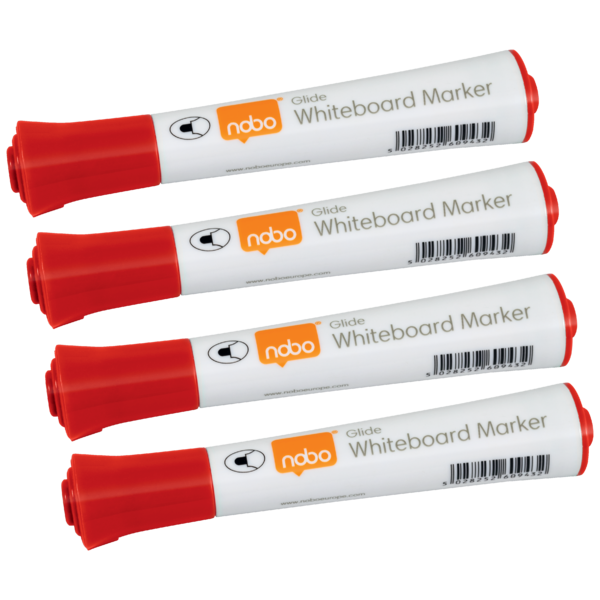 WB Marker Glide rund 2mm rød (10)