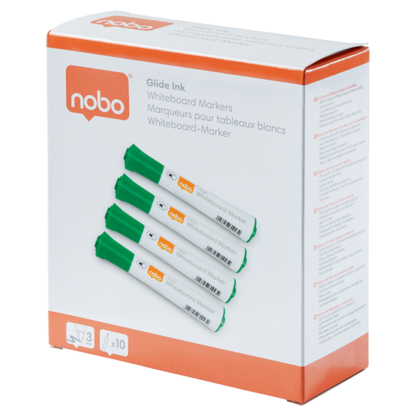 WB Marker Glide rund 2mm grøn (10)