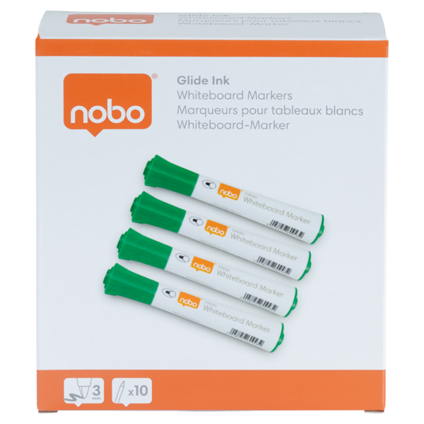 WB Marker Glide rund 2mm grøn (10)