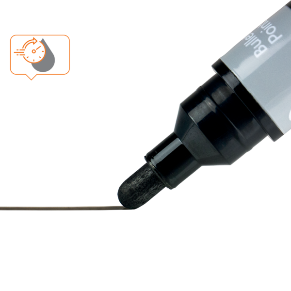 WB Marker LiquidInk rund 3mm sort (10)