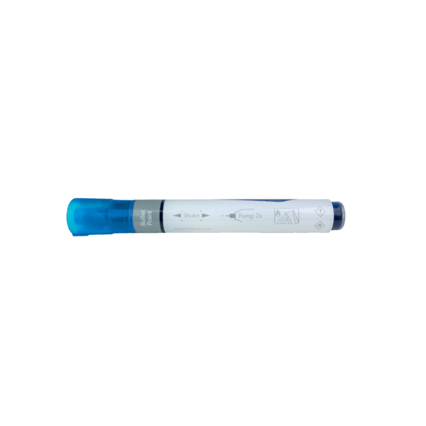 WB Marker LiquidInk rund 3mm blå (10)