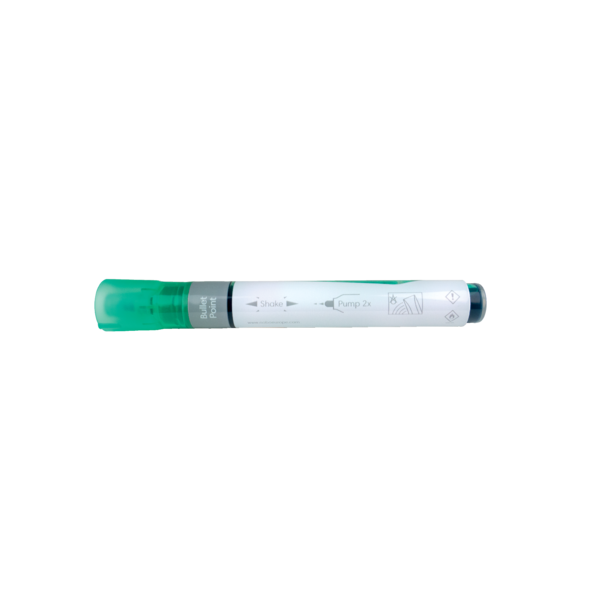 WB Marker LiquidInk rund 3mm grøn (10)