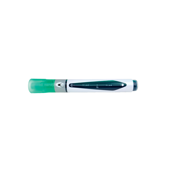 WB Marker LiquidInk rund 3mm grøn (10)