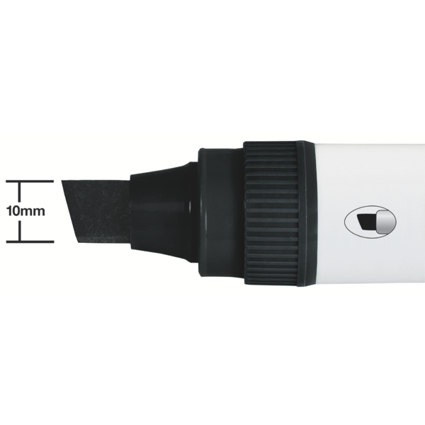 WB Marker Glide Jumbo skrå 10mm sort (4)